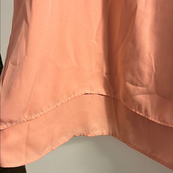 Express Peach Sleeveless Blouse - Picture 3 of 3